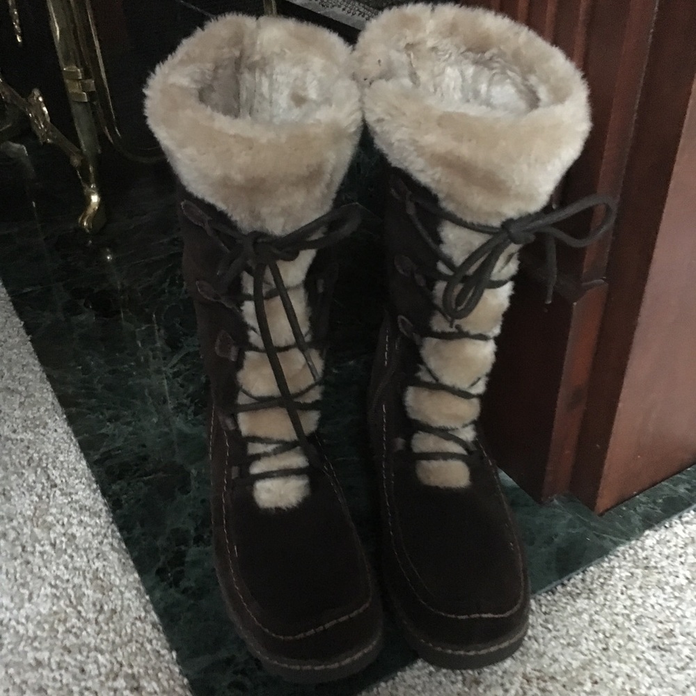Bare Traps Brown Winter Boots